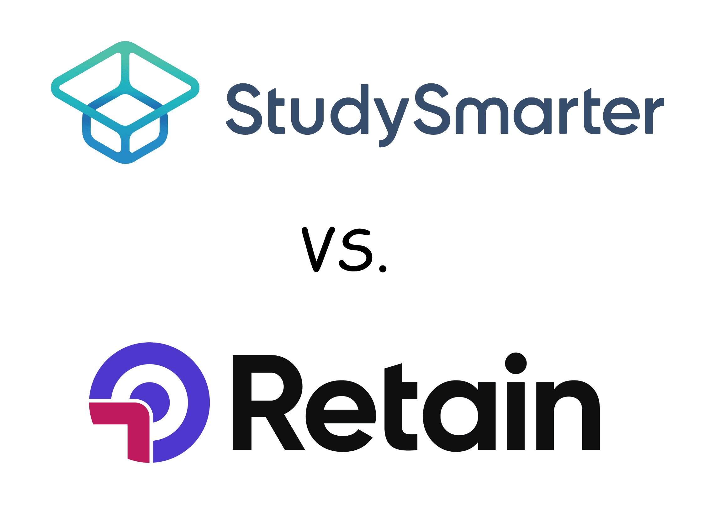 Studysmarter vs. Retainのイラスト